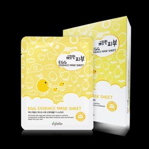 Esfolio Egg Essence Mask Sheet (box of 10 masks)